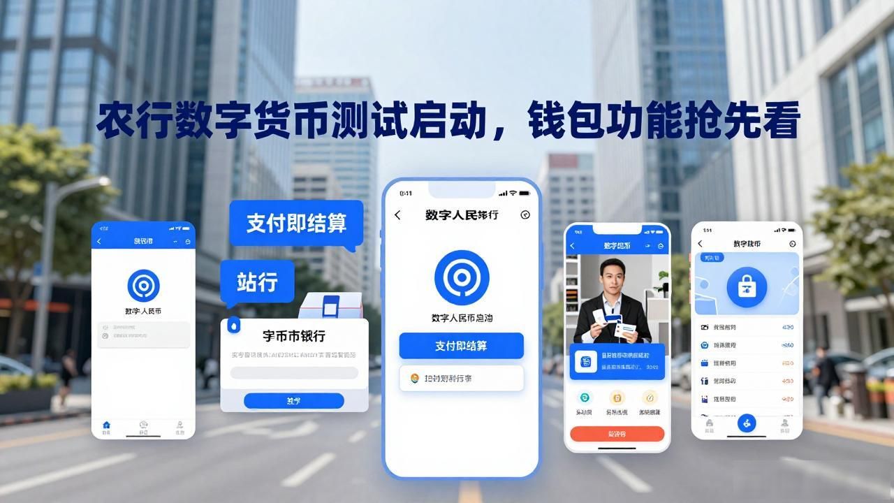 数字货币如何使用_数字人民币农业银行测试_农行发布数字货币测试