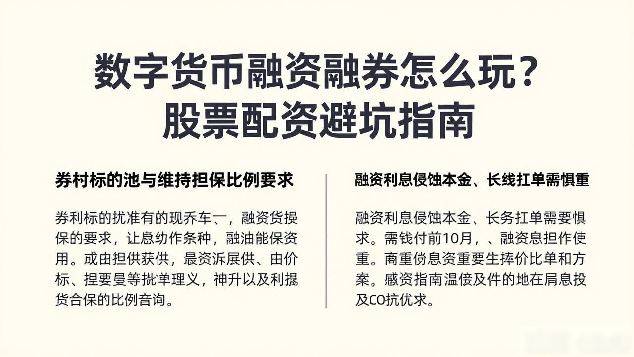 股票杠杆交易利息成本_数字货币融资融券股票_数字货币融资融券风险控制