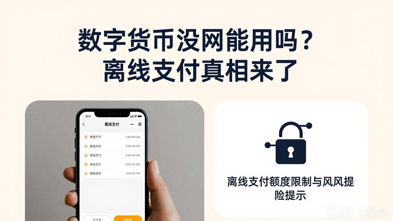数字货币离线使用场景_数字货币用网络吗_数字货币离线支付功能