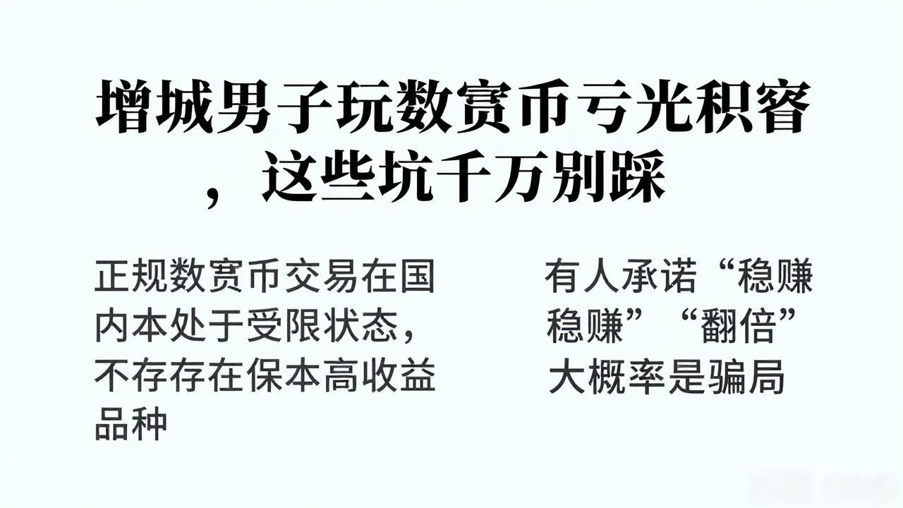 增城资金盘骗局 数字货币投资陷阱 老张炒币血汗钱损失_增城某男子数字货币