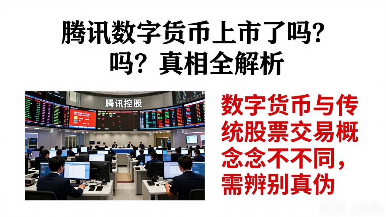 腾讯数字货币是否上市_腾讯数字货币上市了吗_腾讯数字货币概念解析