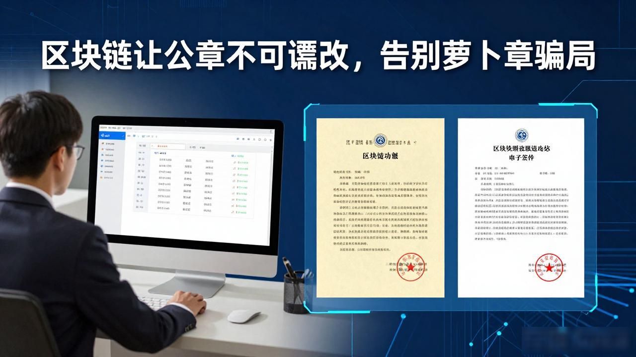 电子签章区块链追溯_区块链解决萝卜章_区块链印章存证