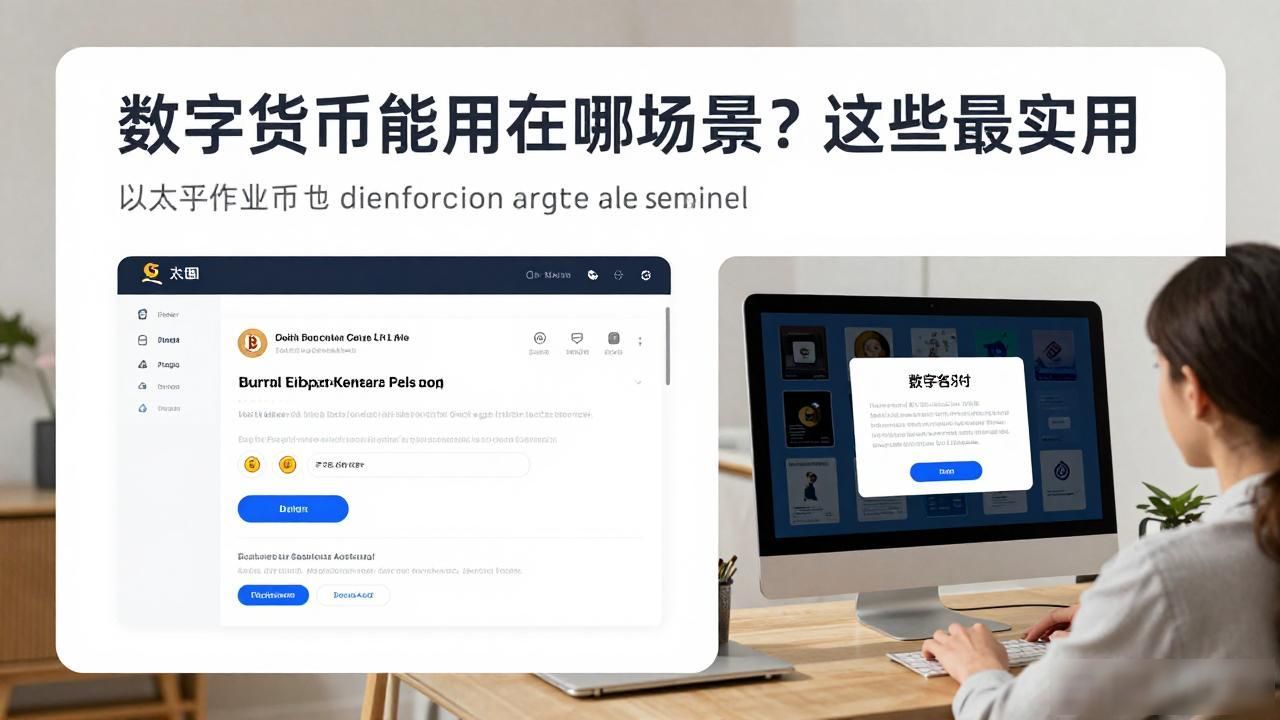 数字货币的应用场景_跨境电商支付中的数字货币_哪些场景能用数字货币