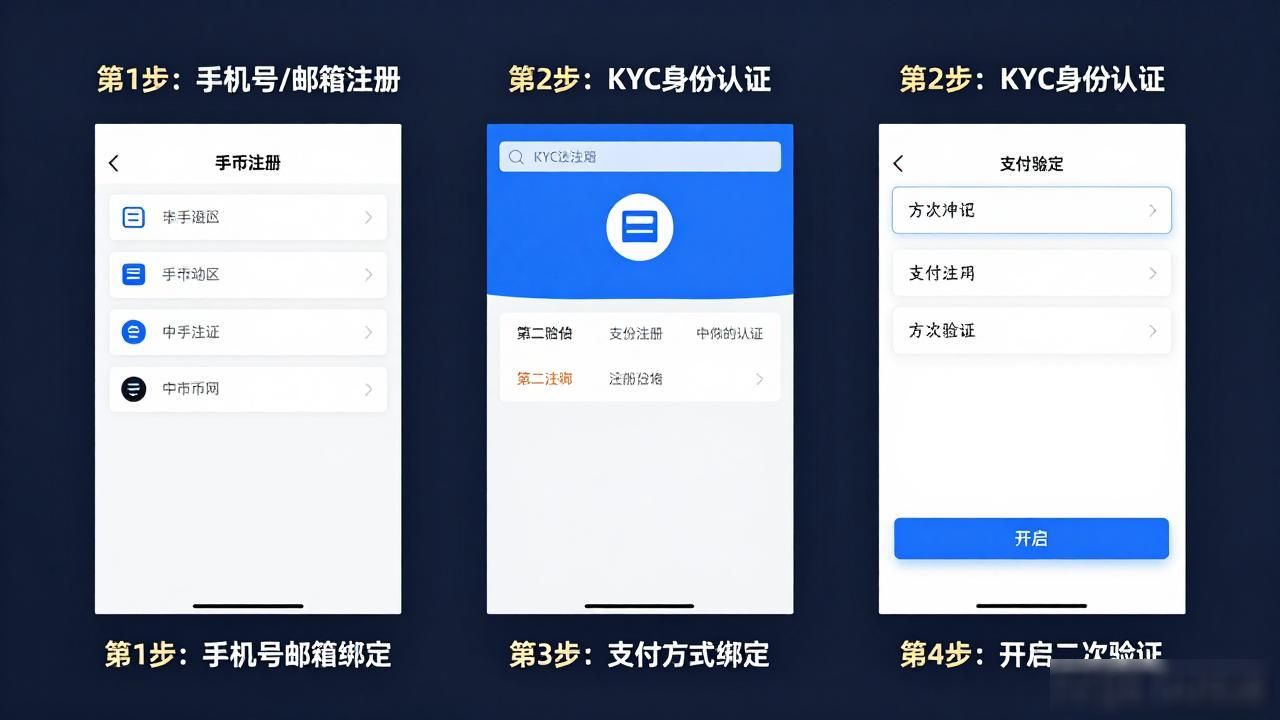 数字货币怎么买中币网_中币网注册KYC身份验证流程_中币网新手购买数字货币操作指引