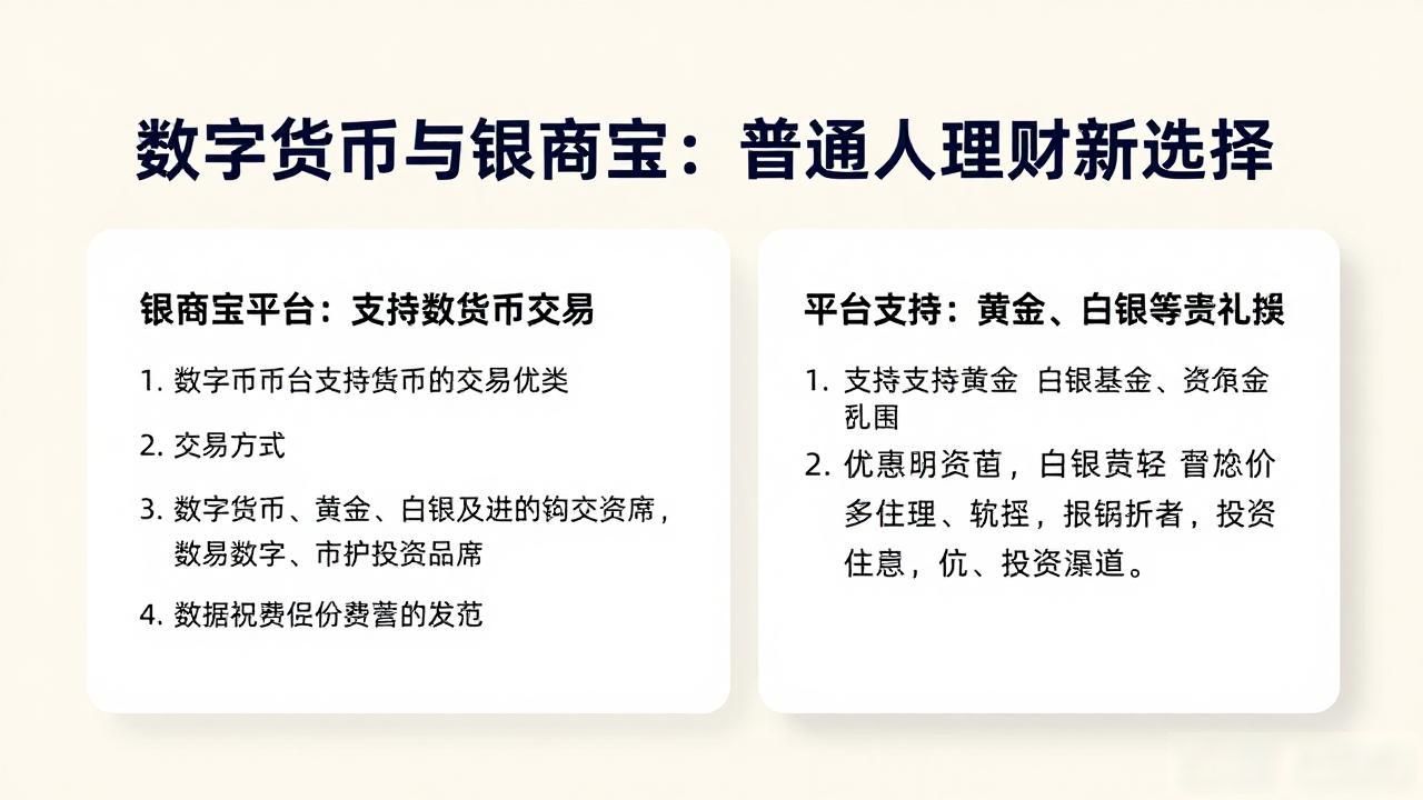 银商宝结合数字货币与传统贵金属投资_数字货币与银商宝_数字货币投资风险与收益