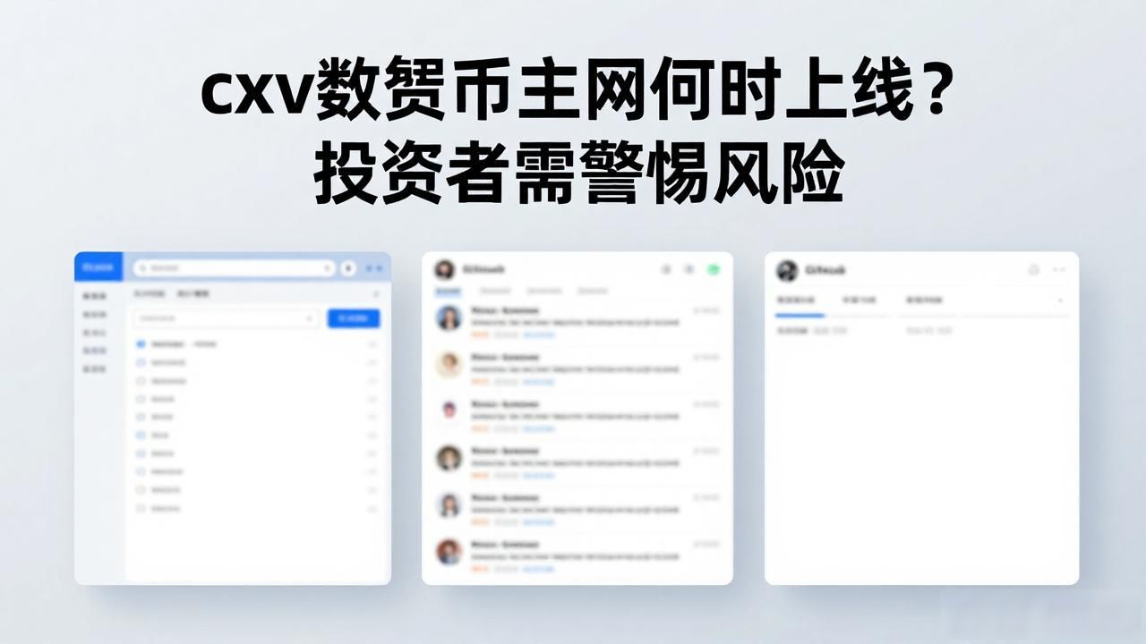 数字货币cxv什么时间主网上线_cxv项目风险分析_cxv项目主网上线时间