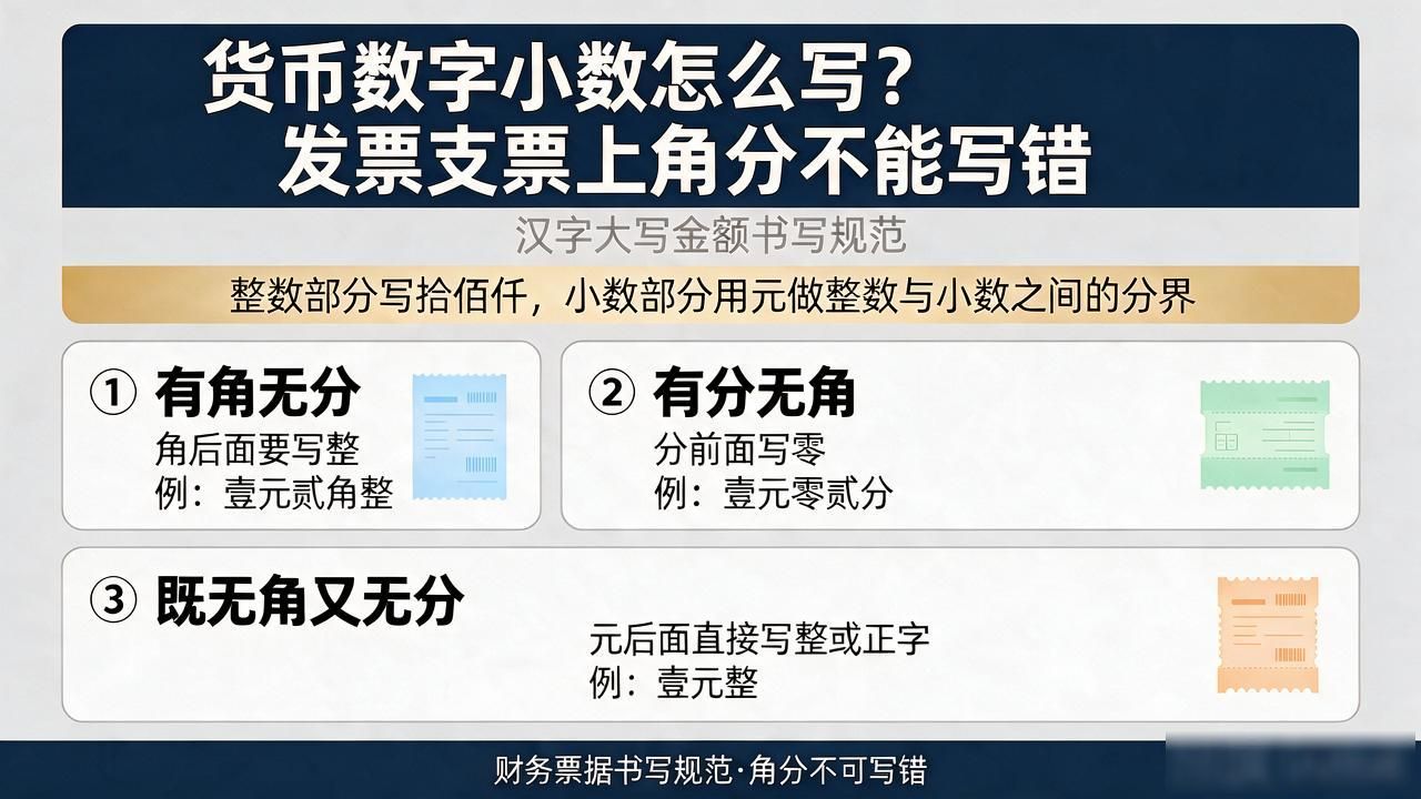 货币数字小数怎么写_小数点后补零写法_发票大写数字规范