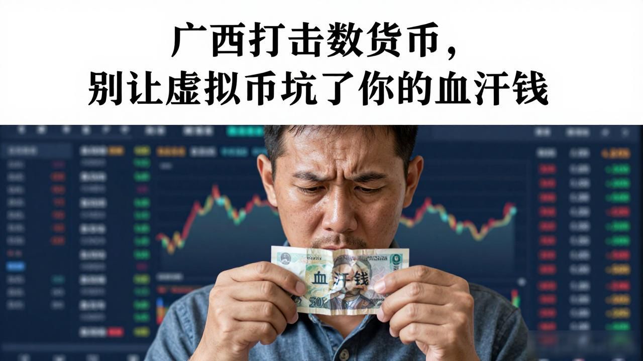 广西虚拟货币打击行动_广西打击数字货币_数字货币炒作风险
