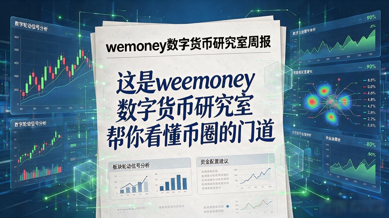 wemoney研究室专业判断_数字货币市场深度分析_wemoney数字货币研究室