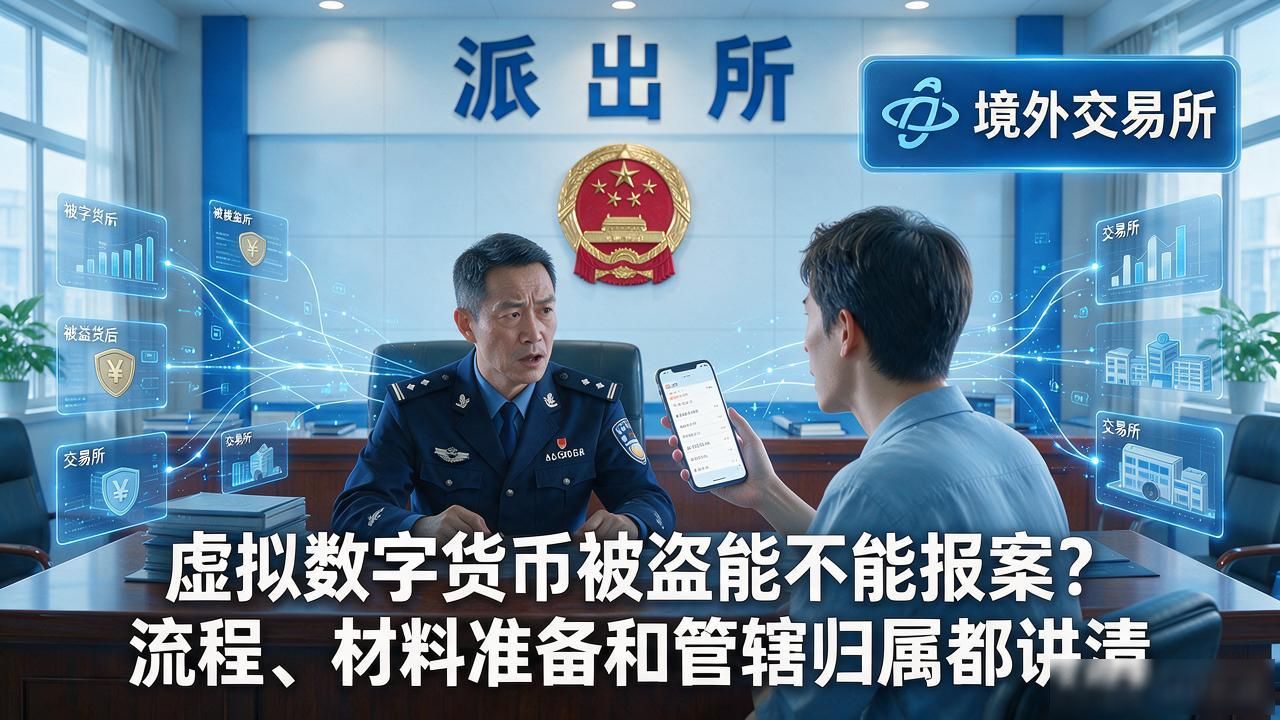 虚拟数字货币被盗报案_USDT被盗报警流程及注意事项_虚拟数字货币被盗如何报案