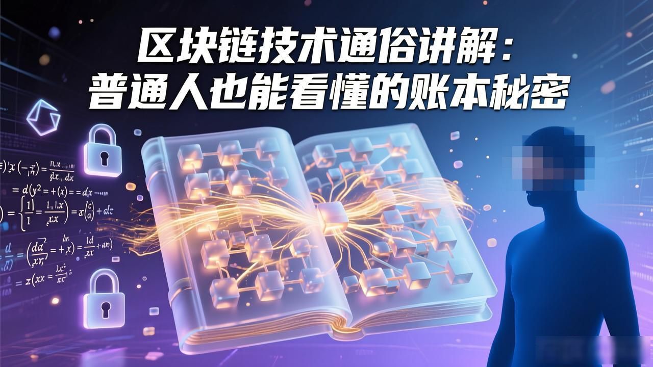 区块链技术通俗讲解_区块链去中心化账本 不可篡改数据安全 透明交易记录智能合约
