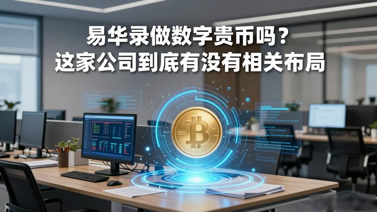易华录数据存储与数字货币关联_易华录有数字货币吗_易华录数字货币业务