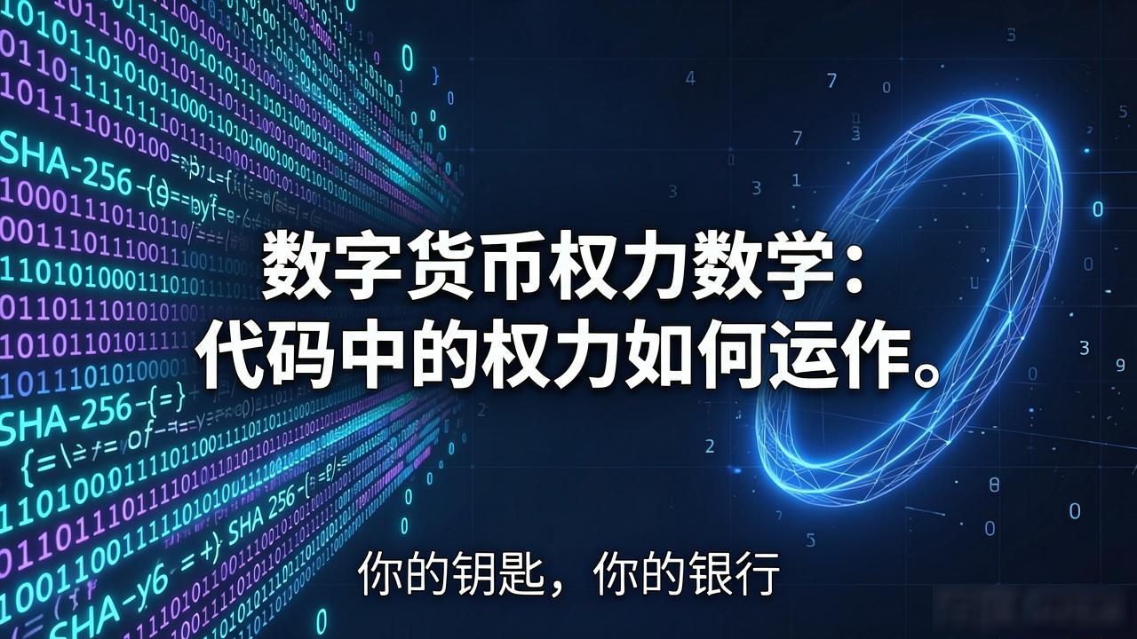数字货币权力的密码学基石_数字货币权力数学_数字货币对权力的重塑