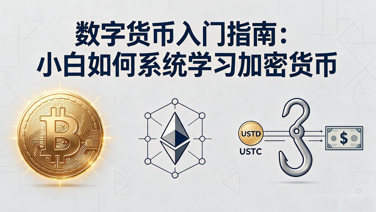 普通人如何系统学习数字货币知识 数字货币基础概念学习方法 数字货币入门实操工具指南_如何了解数字货币金融