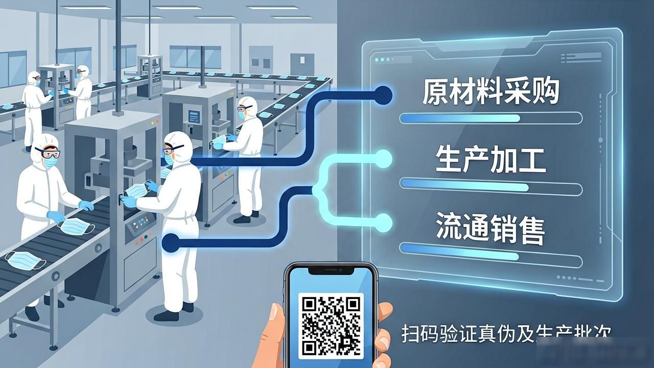 区块链在口罩供应链溯源中的应用_区块链有口罩吗_区块链与口罩的区别