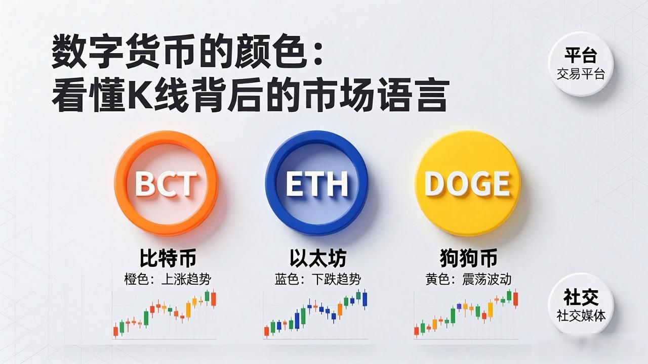 数字货币交易中的心理博弈_数字货币的颜色_数字货币颜色传递的市场情绪
