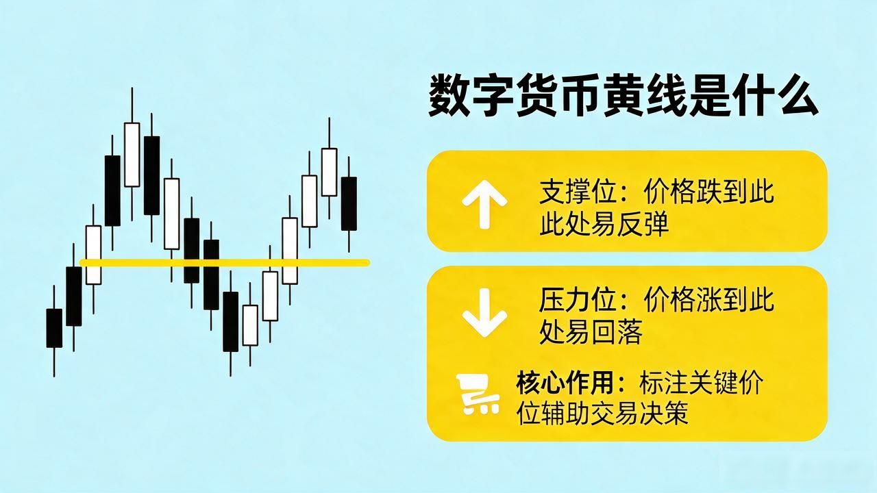 数字货币黄线均线指标_数字货币中黄线代表什么_黄线支撑位压力位交易策略
