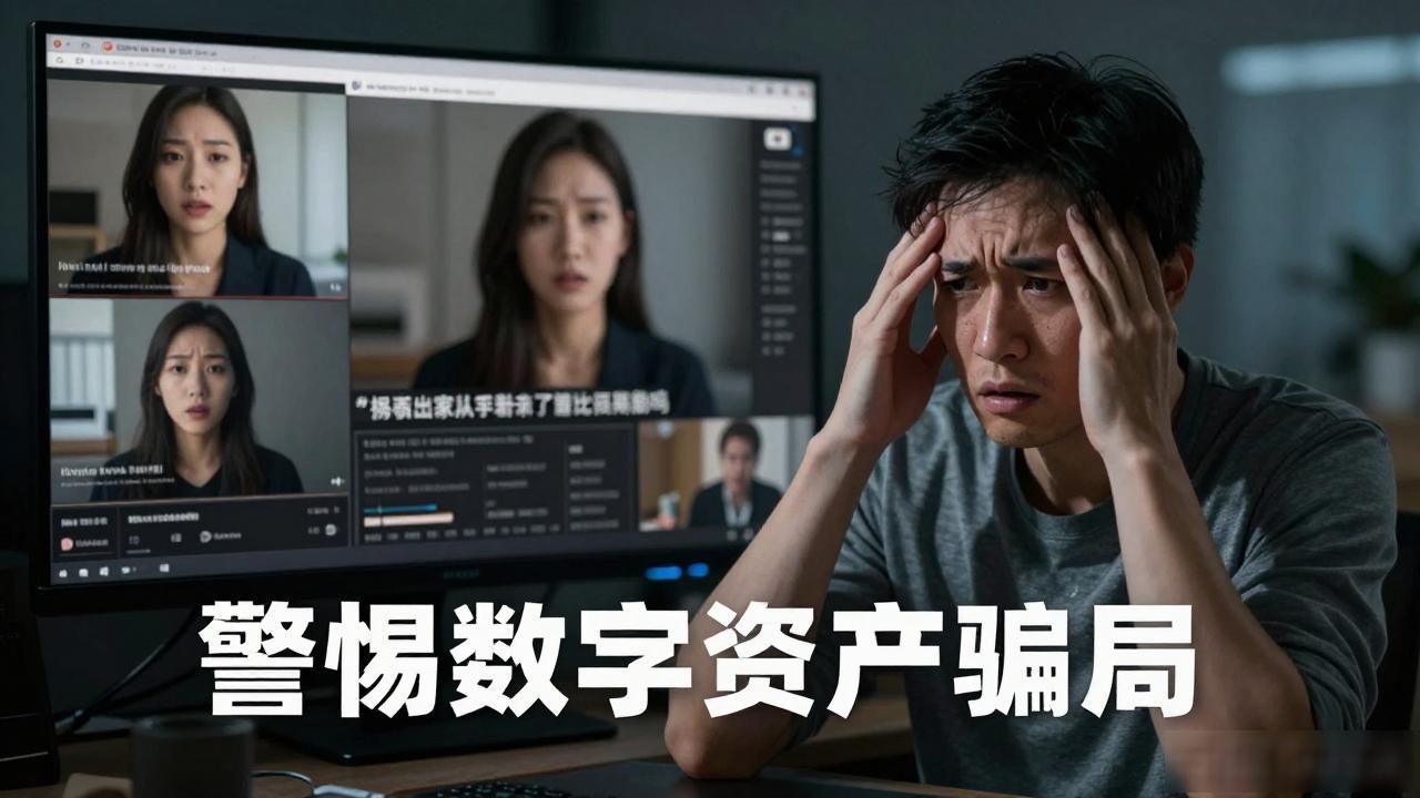 数字货币诈骗识别_美女导师骗局防范_数字货币诈骗女子视频
