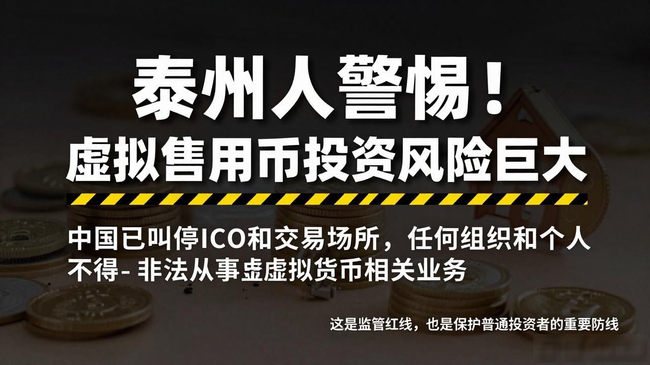 泰州虚拟数字货币_泰州虚拟数字货币投资风险 泰州区块链技术合规应用 泰州投资者虚拟货币监管红线