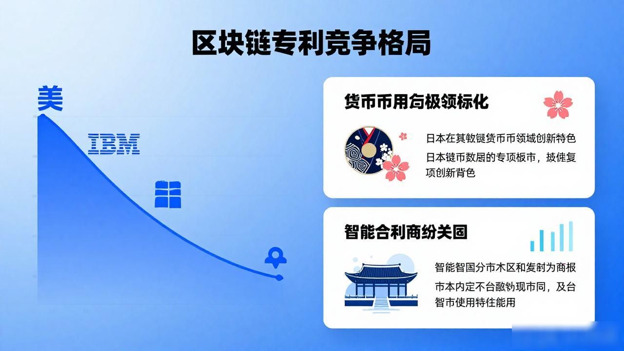 区块链领域全球专利_区块链专利申请量_中国区块链技术实力
