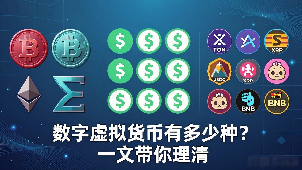 数字虚拟货币多少种_比特币以太坊稳定币_数字虚拟货币种类
