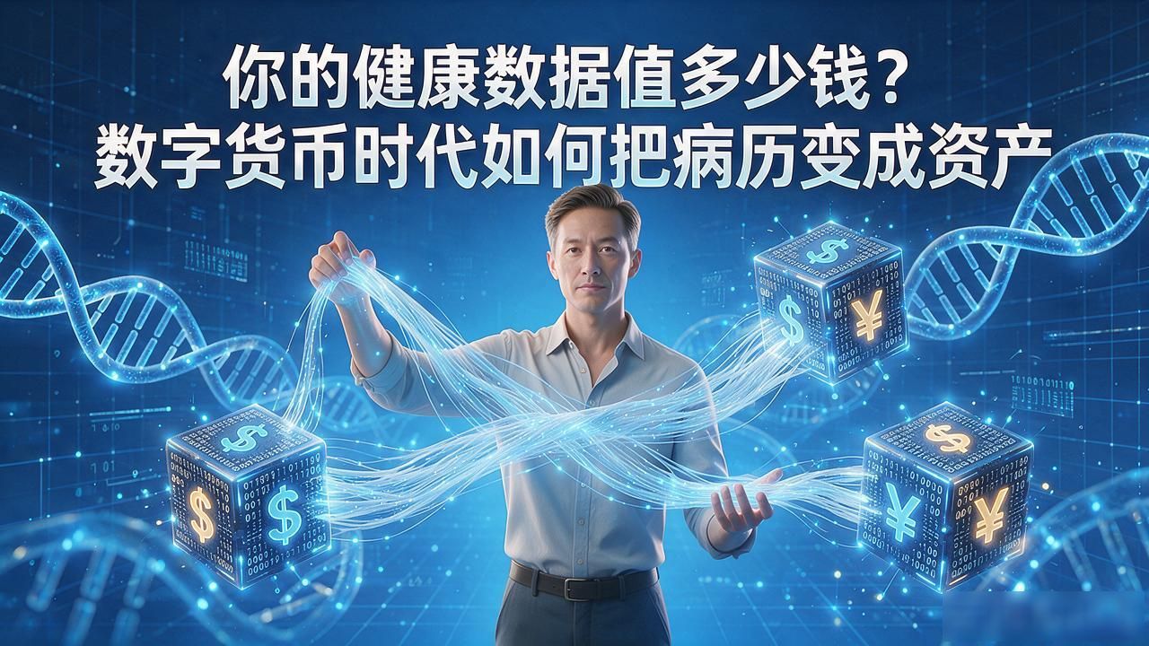 数字货币和健康数据_数字资产上链_健康数据区块链