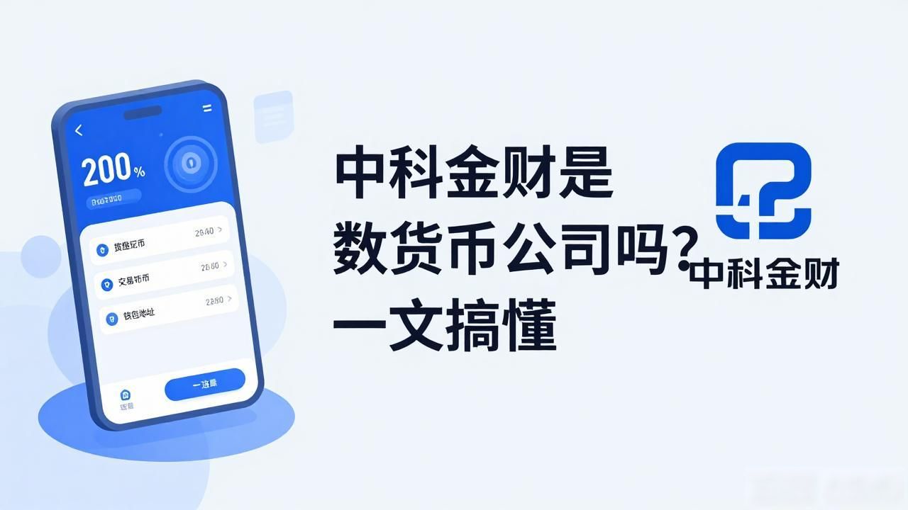 中科金财算数字货币吗_中科金财是否做数字货币_中科金财数字货币业务情况