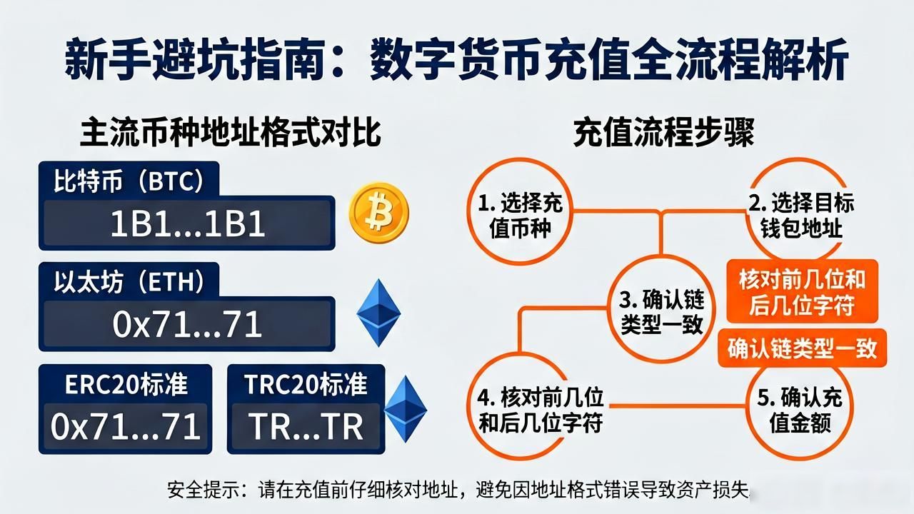 新手如何充值数字货币_币圈新手充值流程_币圈充值交易所选择