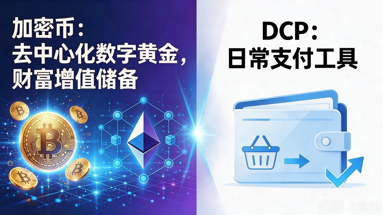 央行数字货币decp对币的影响_DCP和加密币是否会互相取代_央行数字货币和加密币的区别与关系