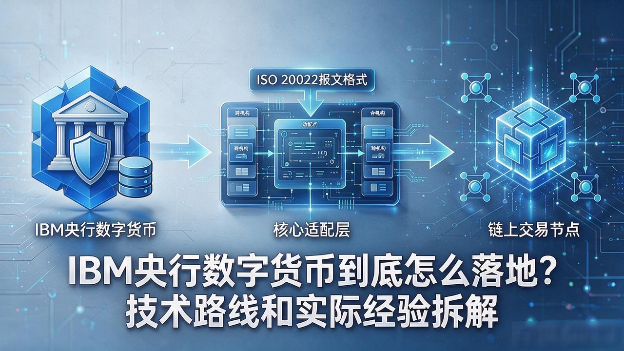 金融科技架构_央行数字货币_IBM量子安全区块链_ibm央行数字货币_IBM央行数字货币技术底座_后量子算法Hyperledger