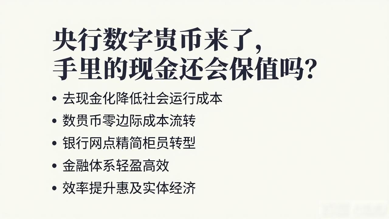 央行数字货币影响纸币_纸币退出流通_数字人民币普及