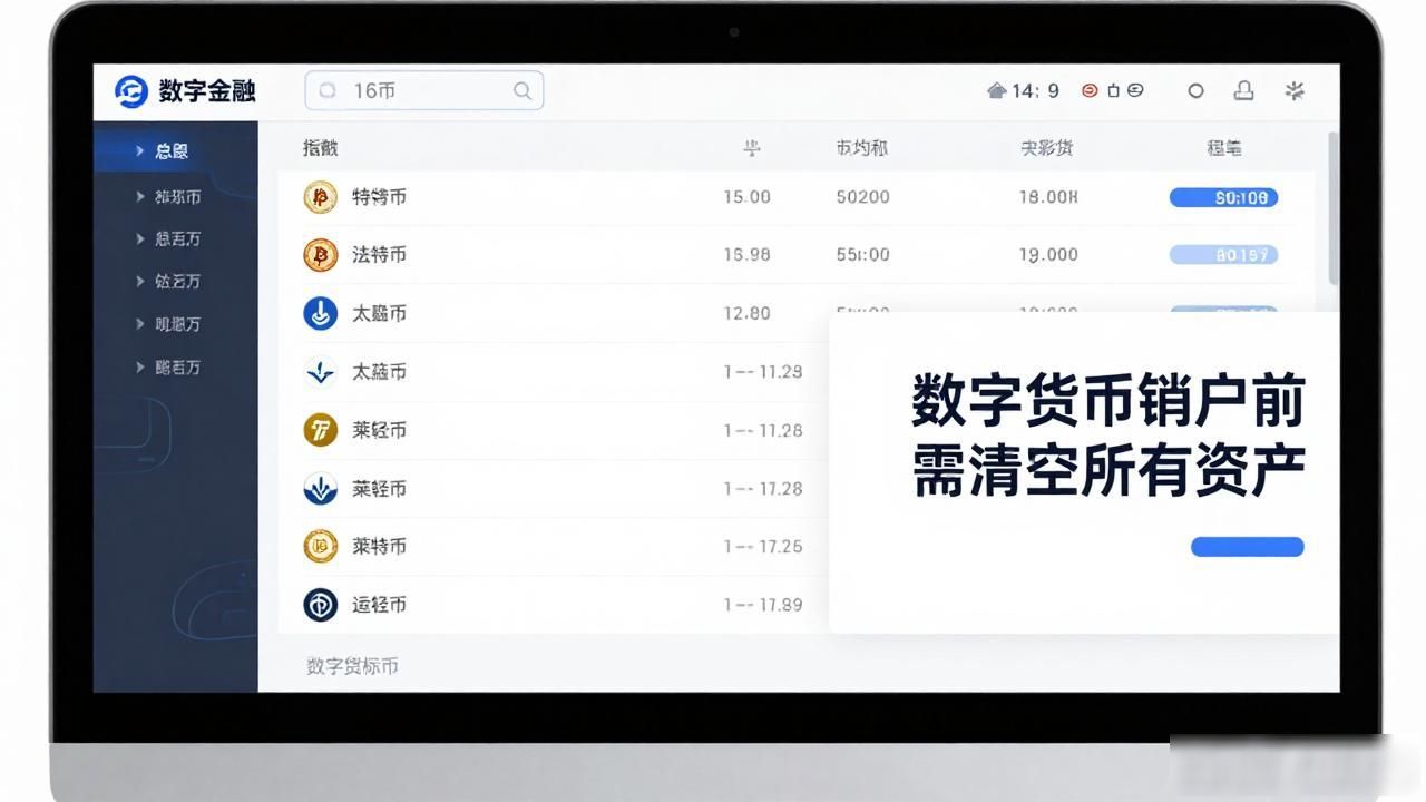 数字货币怎么销户_数字货币平台账户注销步骤_数字货币销户流程