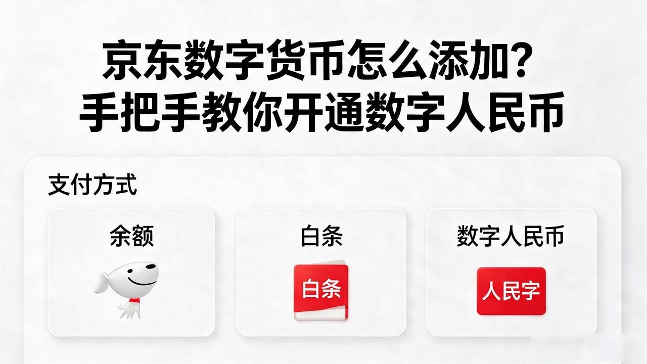 数字人民币京东钱包添加流程_京东数字货币怎么添加_京东数字人民币支付方式绑定