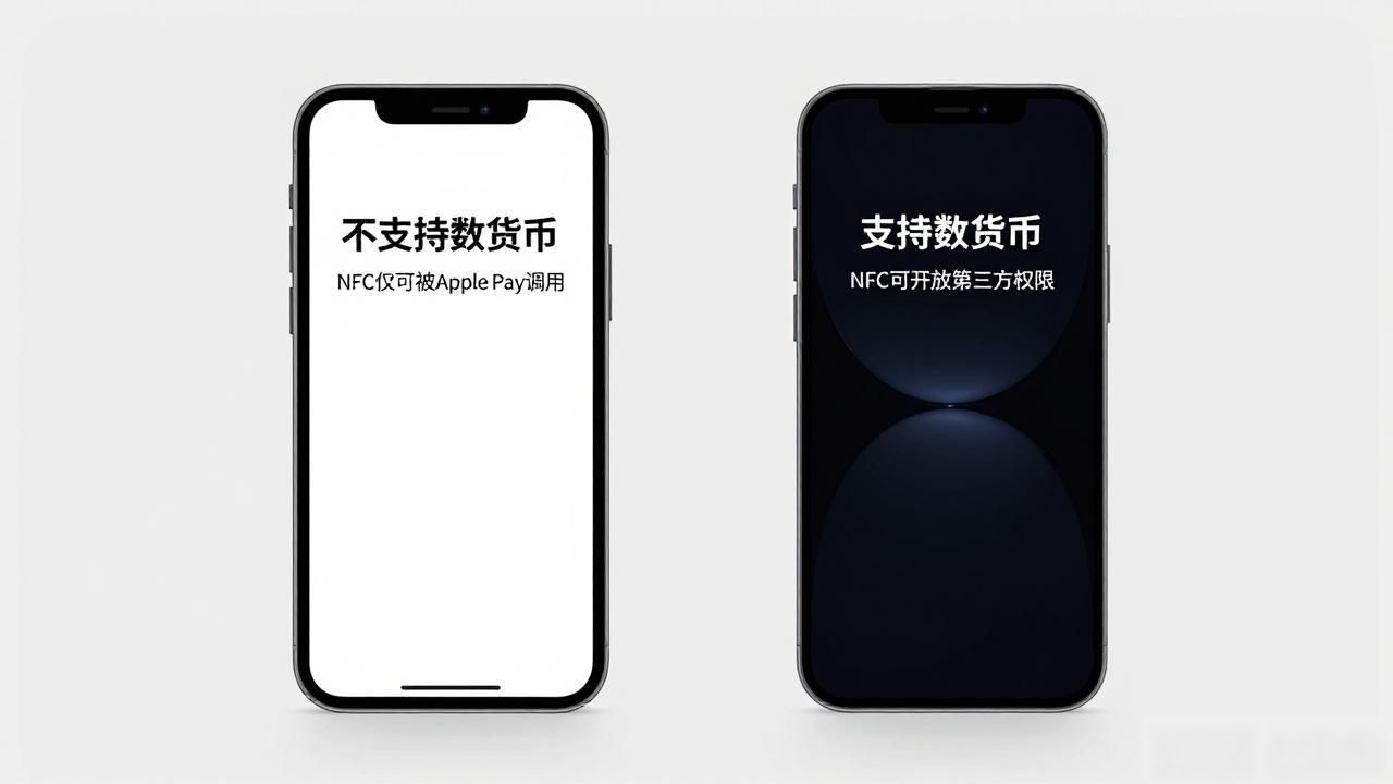 苹果手机没数字货币_苹果手机数字货币应用少的原因_iOS系统NFC限制数字货币支付