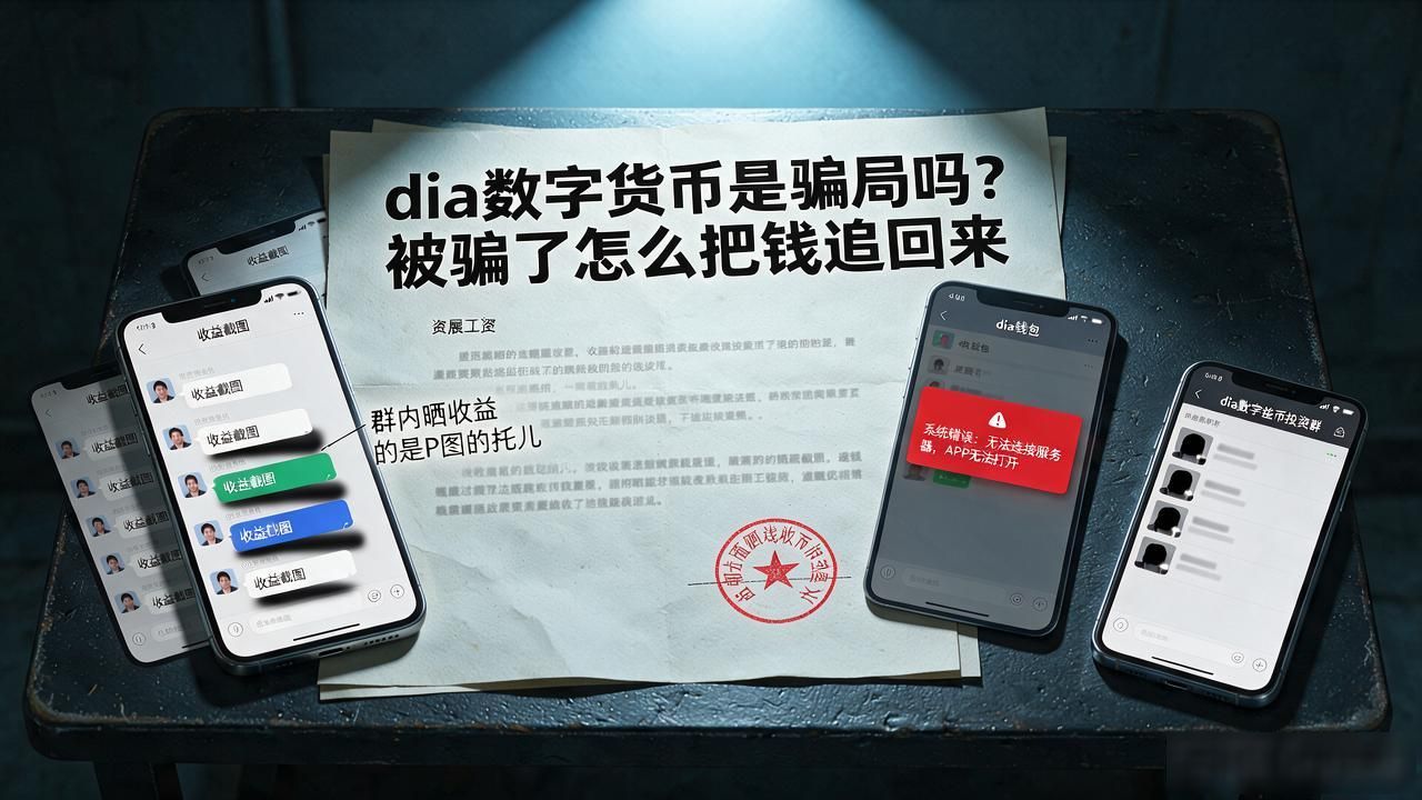 dia平台骗局_dia数字货币诈骗_追回投资攻略