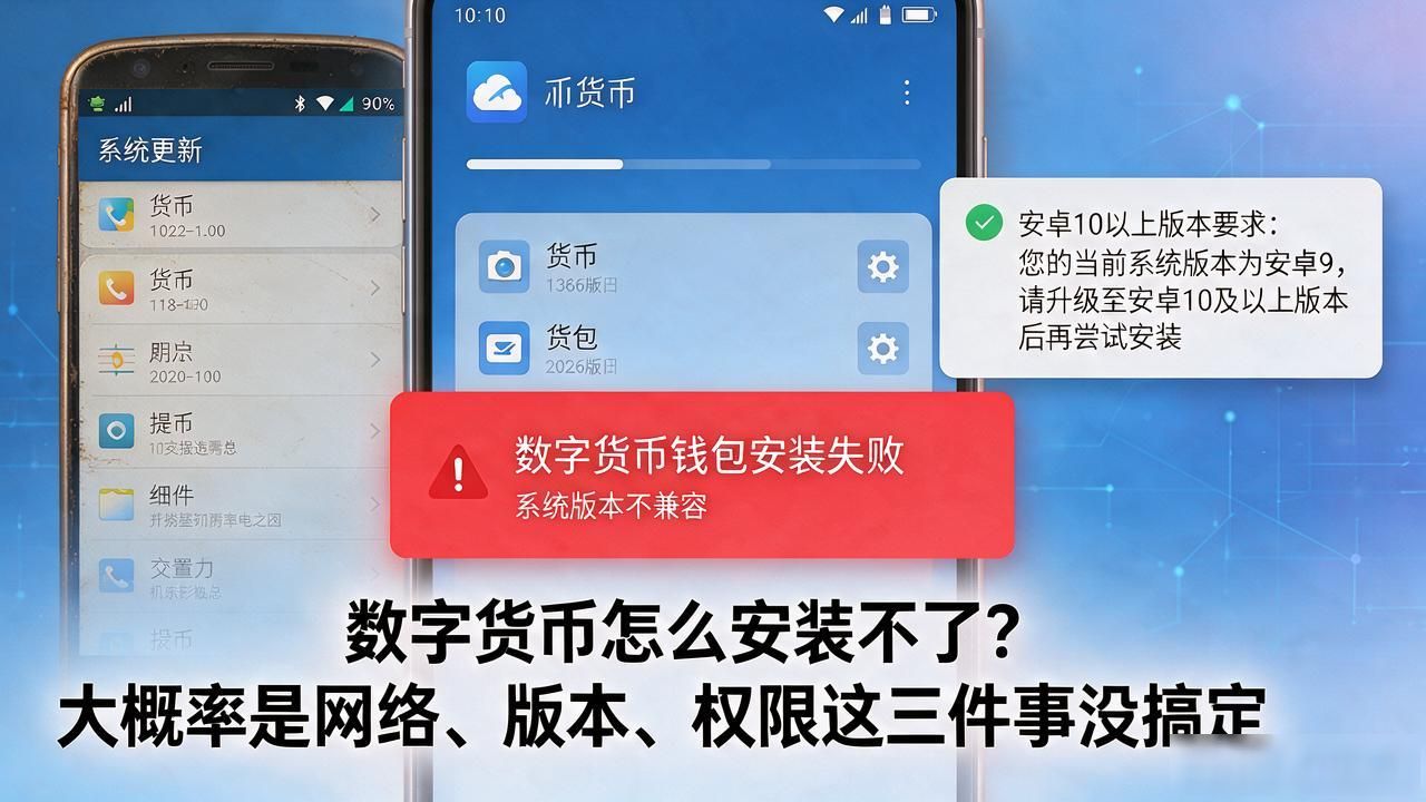 应用商店渠道问题_数字货币怎么安装不了_数字货币App安装问题