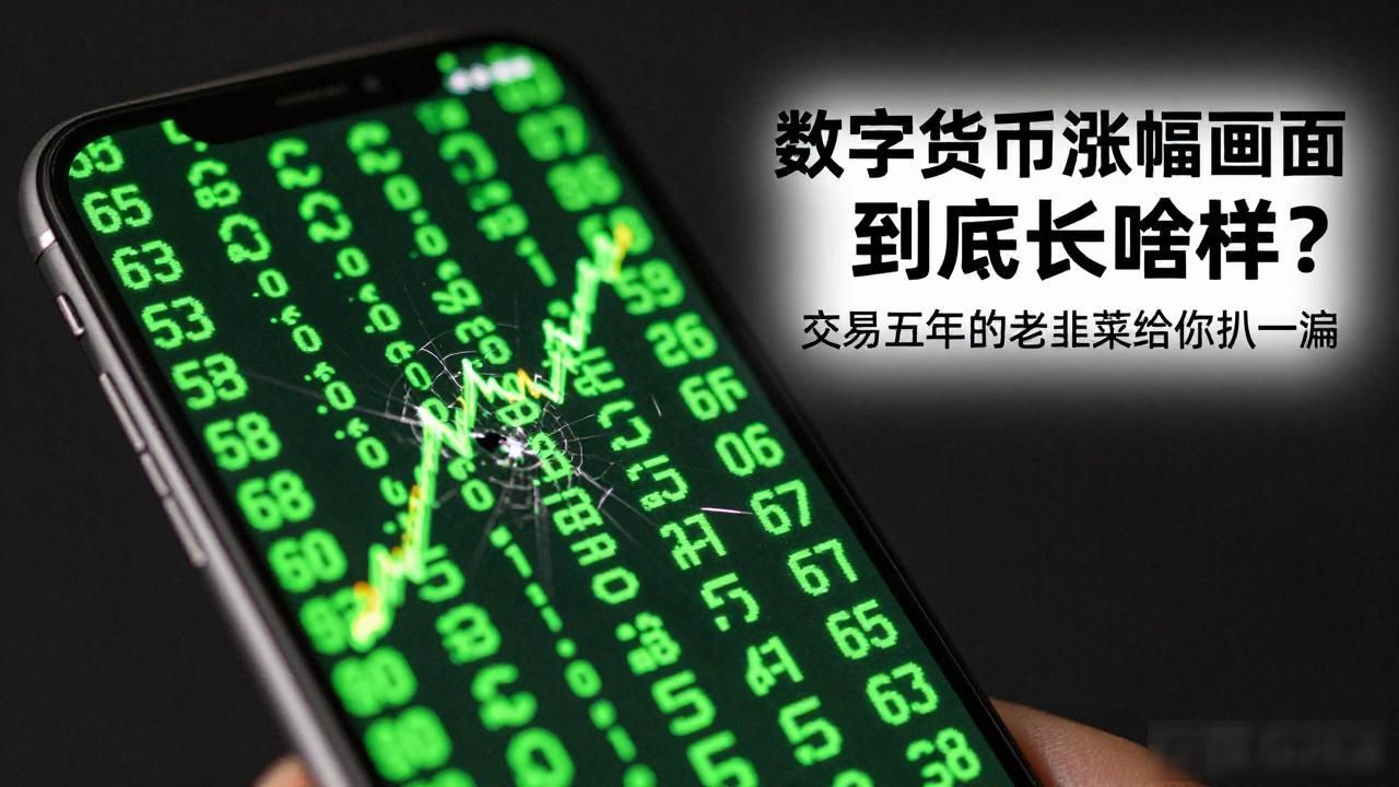 交易所深度图_涨势壮观画面_数字货币涨幅画面