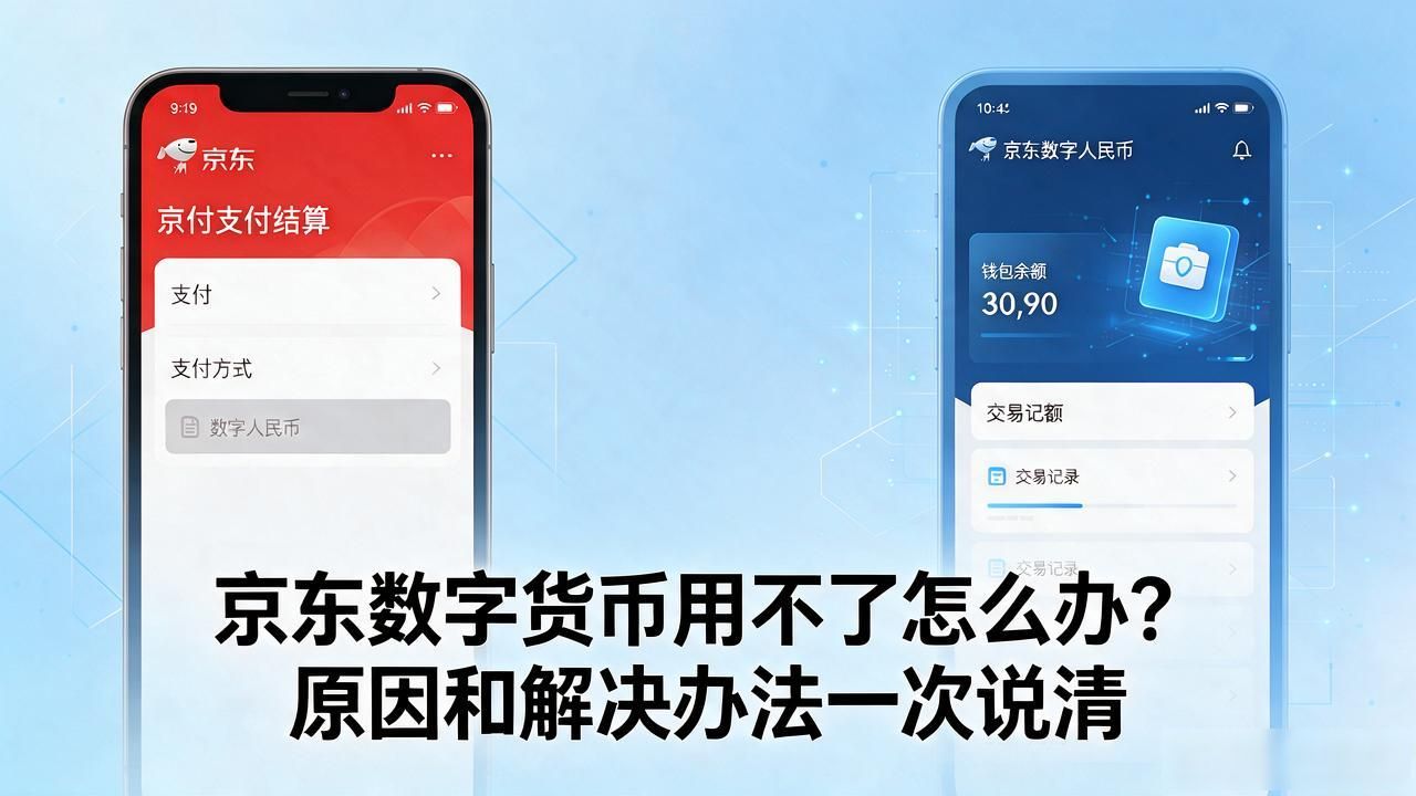 京东数字人民币支付不了_数字货币京东用不了_数字人民币试点地区限制