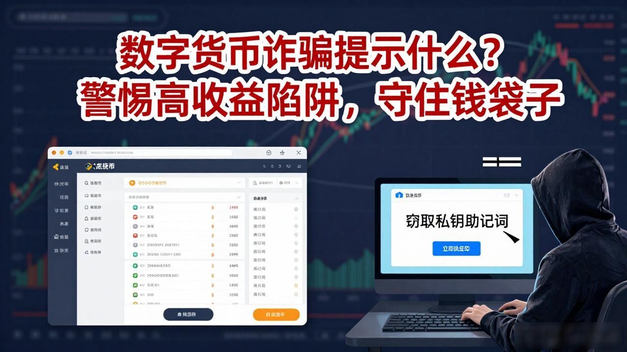 数字货币诈骗提示什么_区块链骗局识别_防范资金盘陷阱