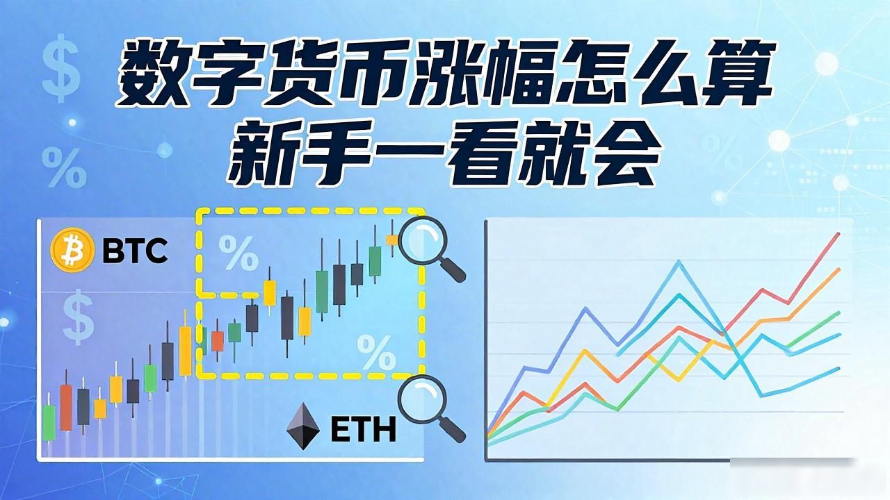 数字货币涨幅计算核心技巧_数字货币如何看涨幅_币圈新手涨幅计算方法