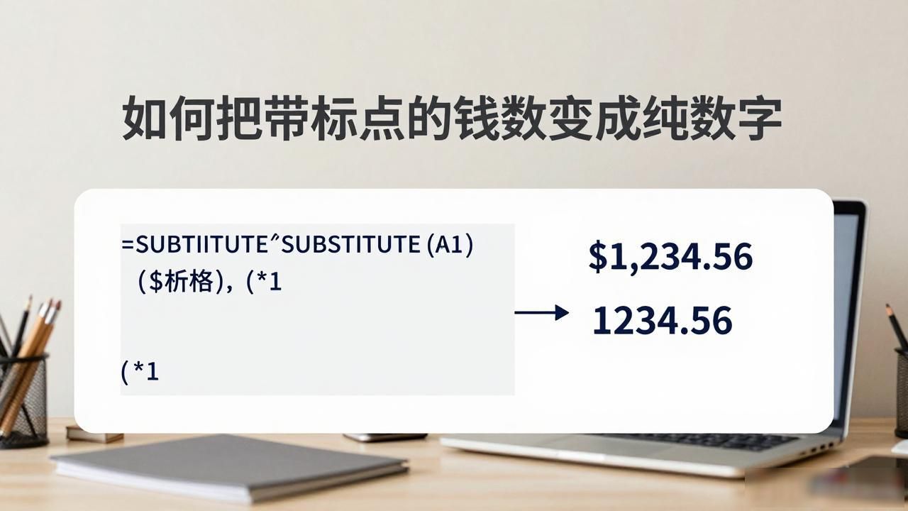 处理Excel货币格式数据_货币格式转换成数字_使用Excel分列功能转换文本数字