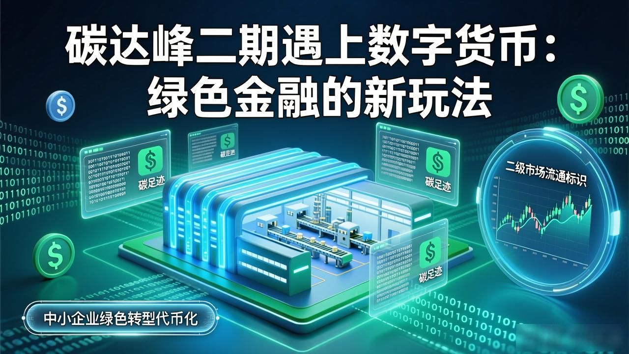 碳达峰 数字货币 碳交易市场_碳达峰二期和数字货币