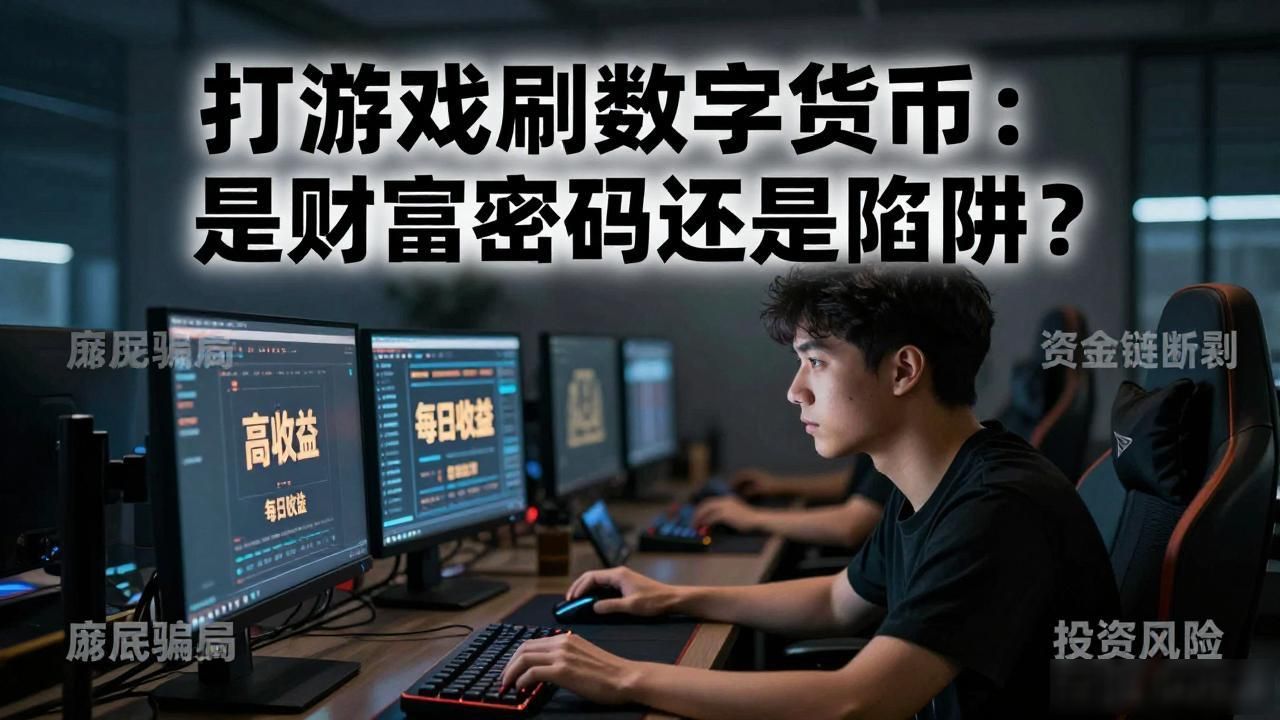 游戏挖币风险_打游戏刷数字货币_虚拟货币投资陷阱