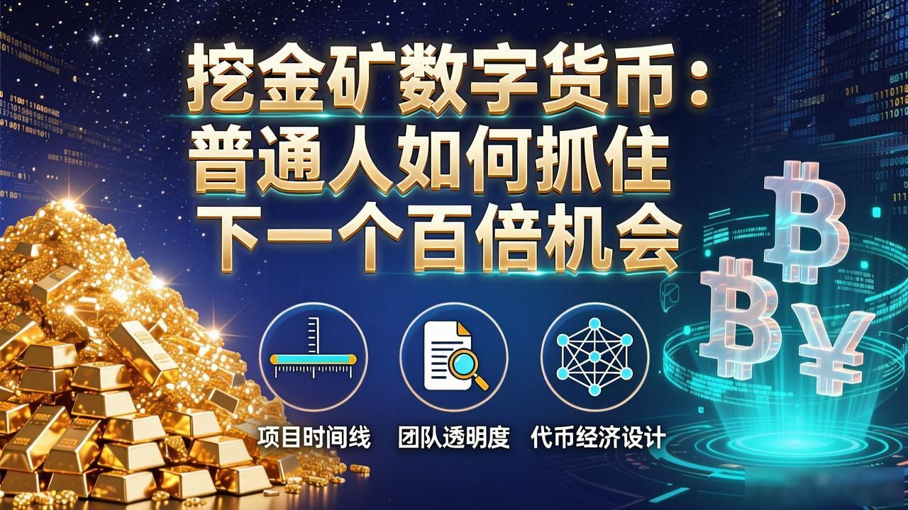 挖金矿数字货币_研究早期项目白皮书_发现价值洼地数字货币