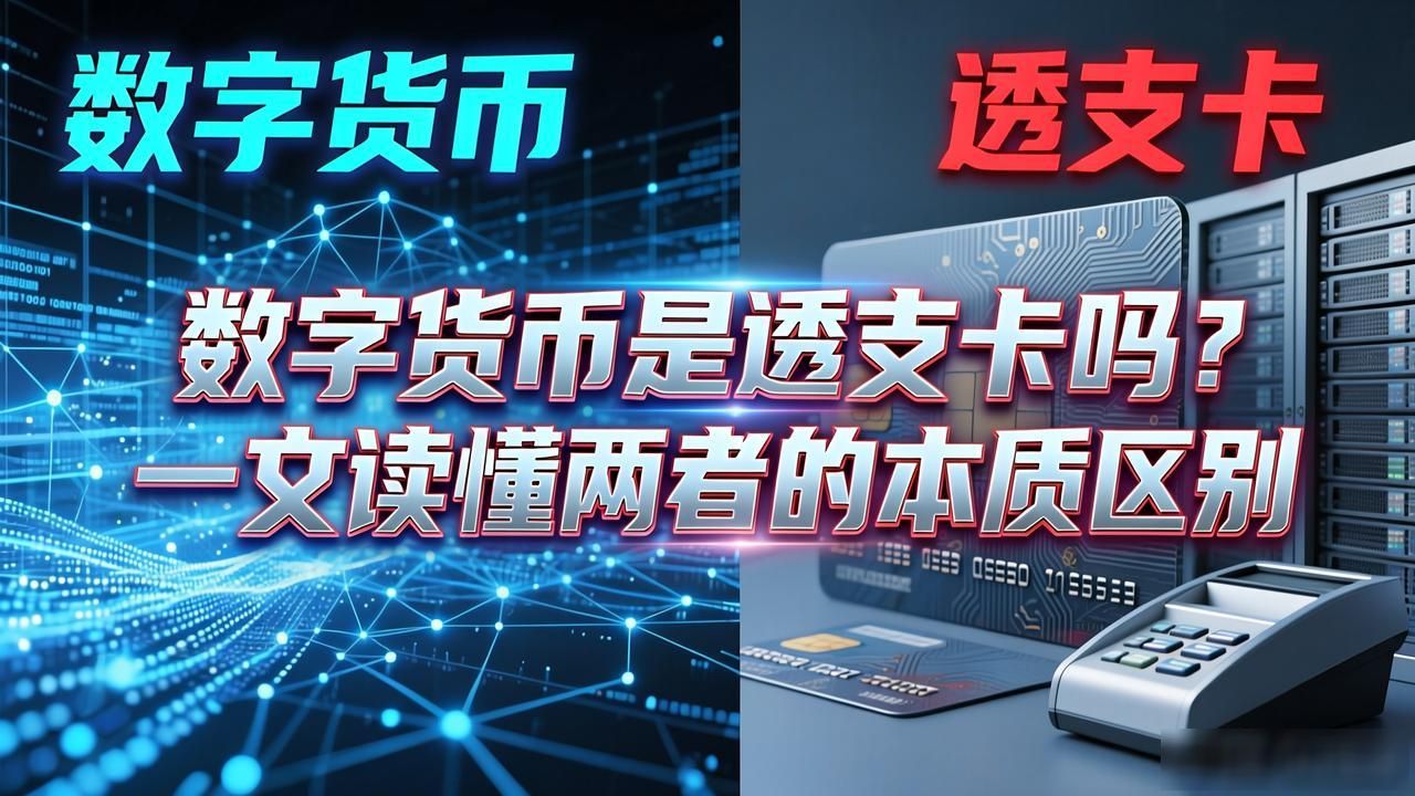 数字货币和透支卡的本质区别 数字货币与透支卡的核心差异 央行数字货币和透支卡的区别_数字货币是透支卡吗
