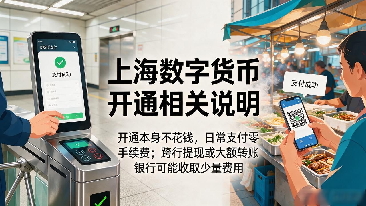 数字人民币政务场景应用优势_上海数字人民币开通渠道及费用详解_上海数字货币开