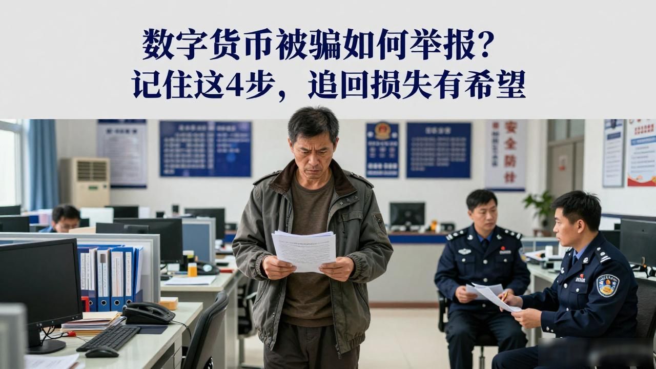 数字货币诈骗维权步骤_固定证据报案流程_数字货币被骗如何举报