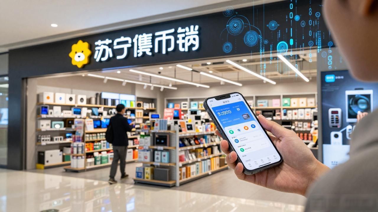 数字货币与苏宁_数字人民币 零售支付 苏宁数字化转型
