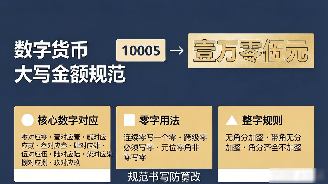 壹贰叁肆伍陆柒捌玖拾佰仟万亿零规范_数字货币万汉字写法_数字大写转换方法