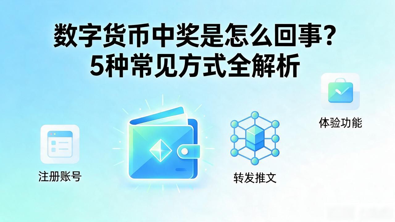 数字货币是怎么中奖的_数字货币空投机制_空投奖励领取攻略
